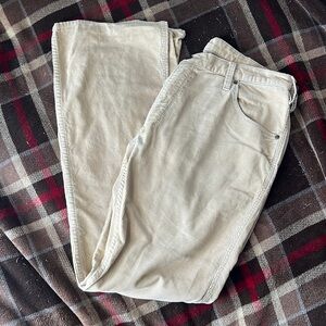 Ralph Lauren Polo 36Wx34L Beige Corduroy Pants